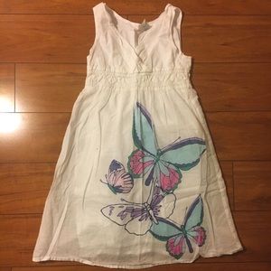 Old Navy Girls Butterfly Themed Dress Size 10/12